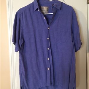 Margaritaville linen men’s summer button down
